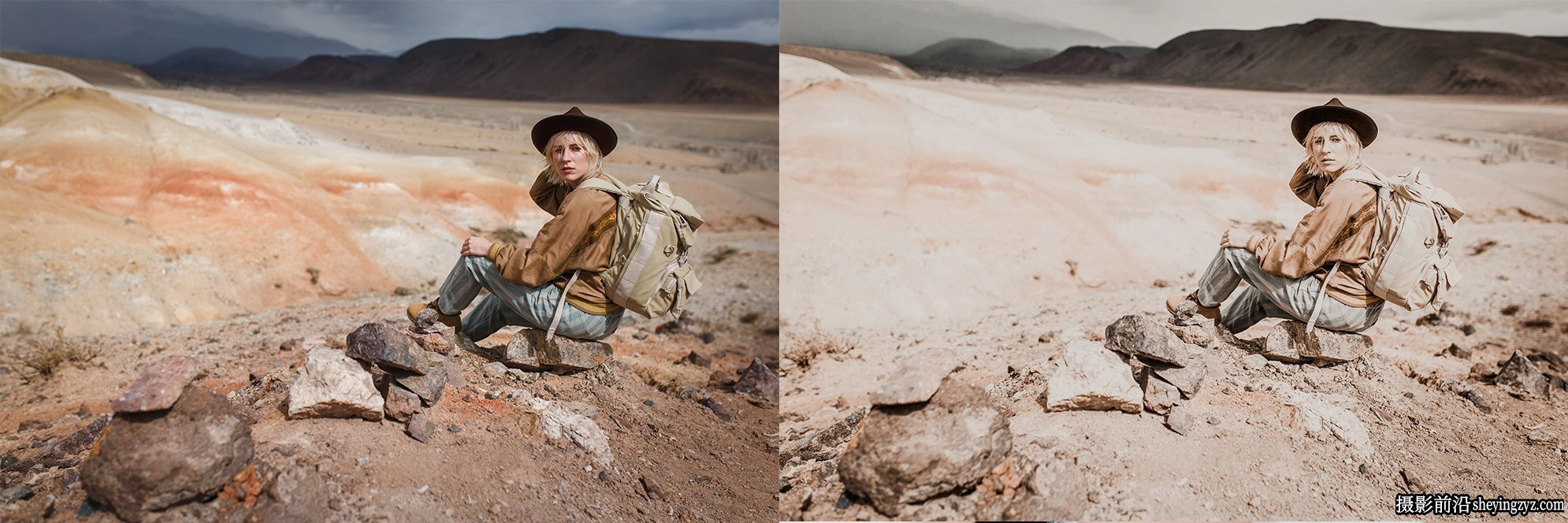Chantelle Flores 莫兰迪裸色旅拍人像LR预设 Nude Outdoor Presets