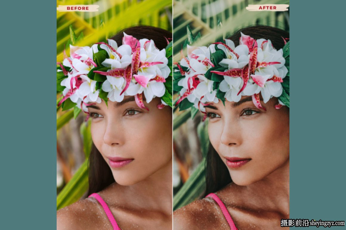 免费lr预设-旅拍电影人像调色LR预设 HAWAII Lightroom Presets