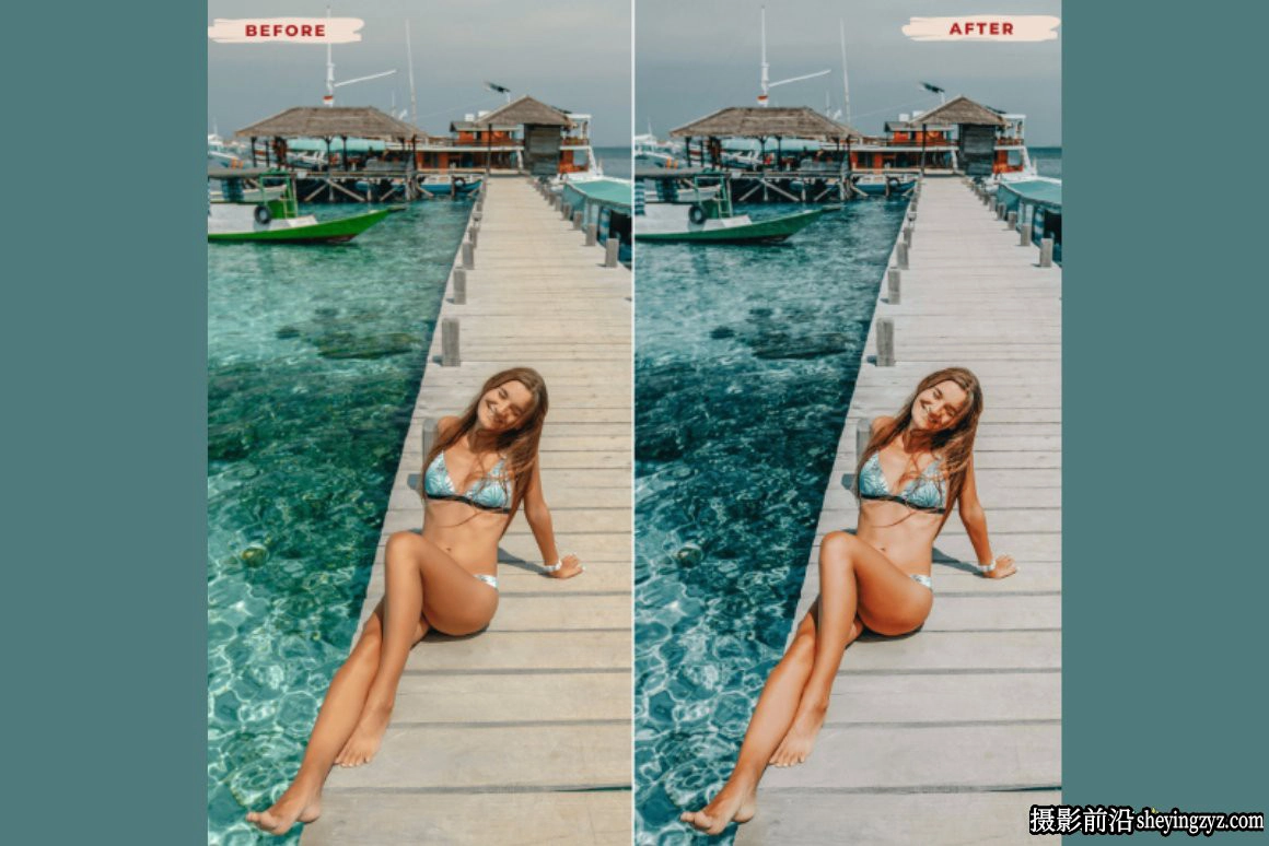 免费lr预设-旅拍电影人像调色LR预设 HAWAII Lightroom Presets