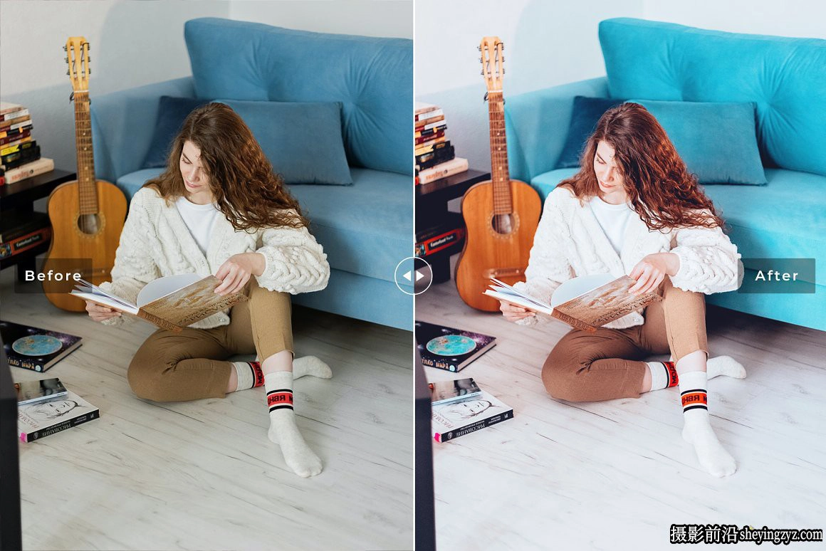 梦幻电影胶片感人像LR预设手机滤镜 Feminine Lightroom Presets