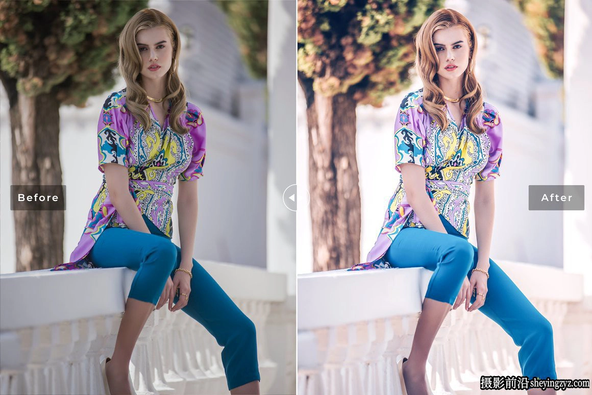 梦幻电影胶片感人像LR预设手机滤镜 Feminine Lightroom Presets