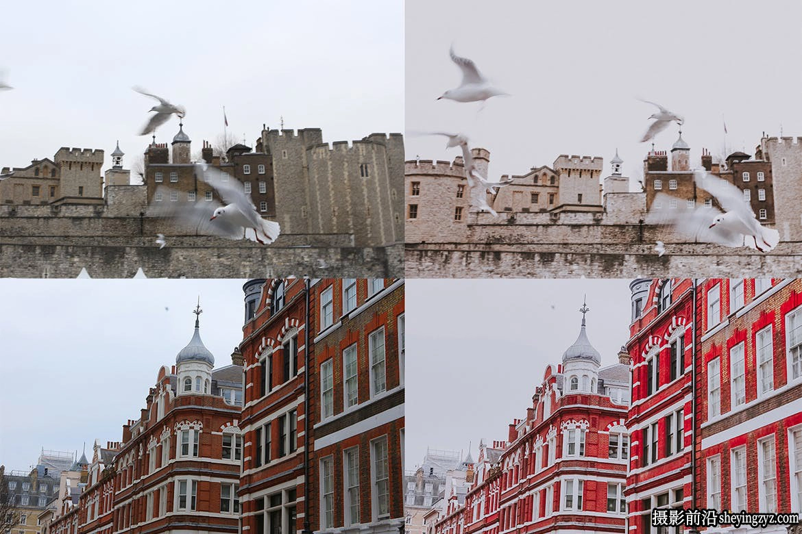 旅拍人文风光电影胶片LR预设London Lightroom Presets