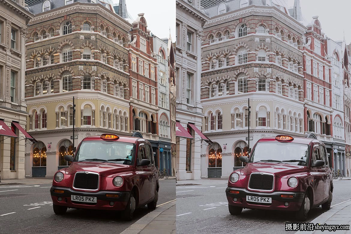 旅拍人文风光电影胶片LR预设London Lightroom Presets