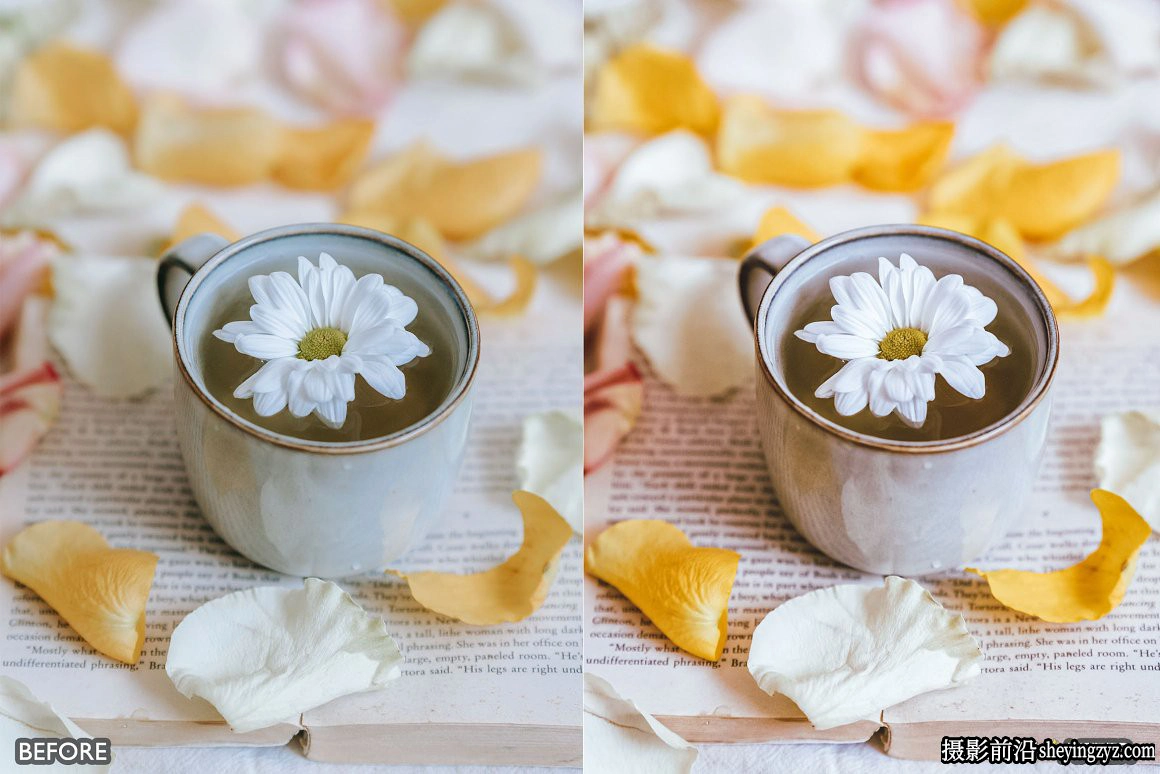 自然黄色调电影人像LR预设手机滤镜Nature Yellow Lightroom Presets