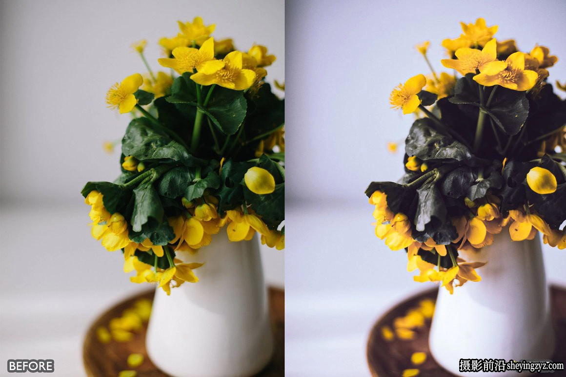 自然黄色调电影人像LR预设手机滤镜Nature Yellow Lightroom Presets