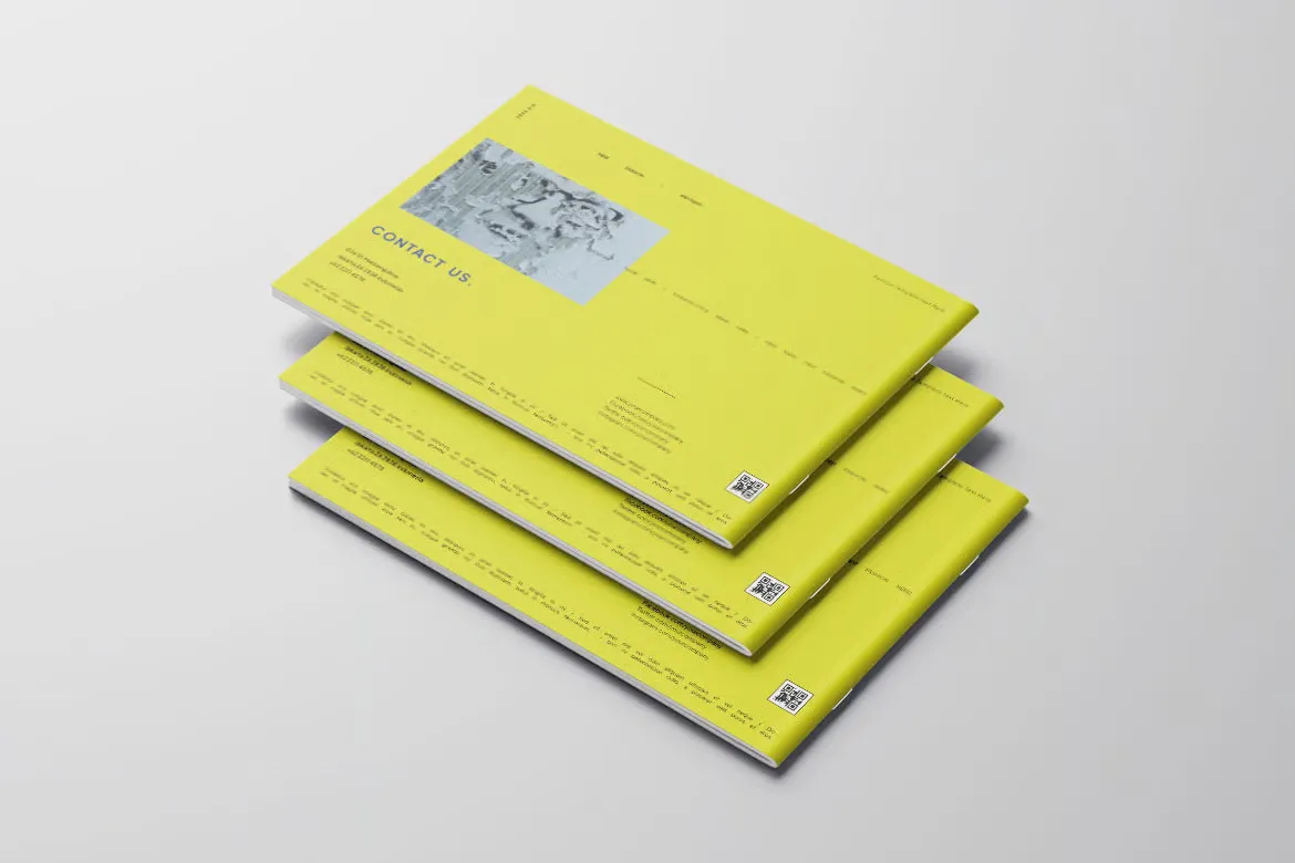 时尚目录排版布局设计 第12卷InDesign模板