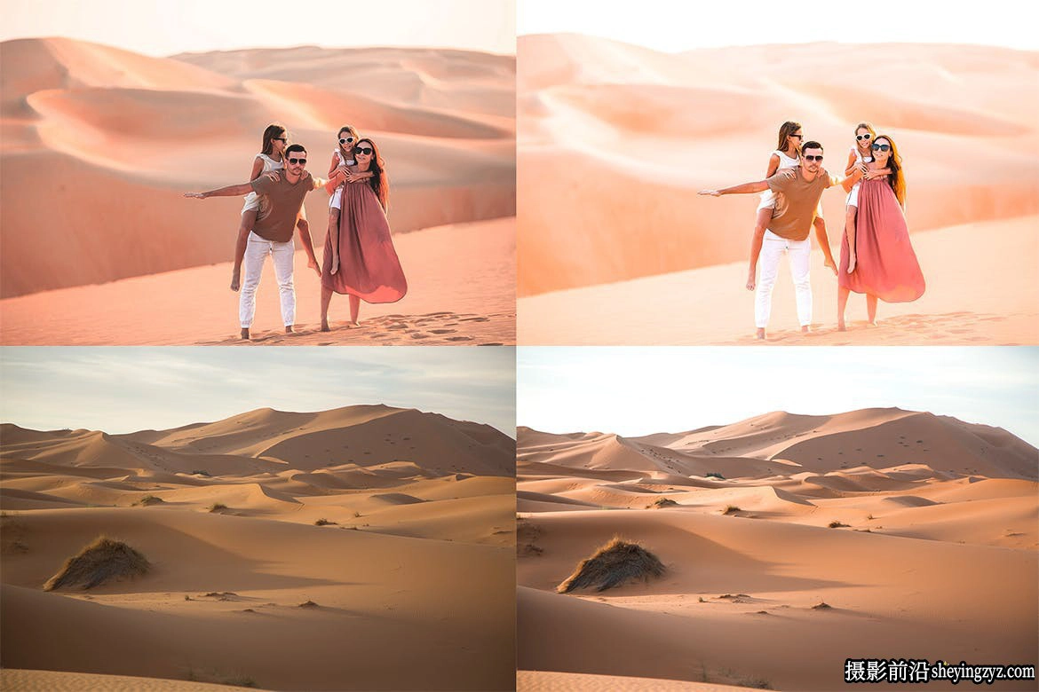 撒哈拉沙漠人文旅拍后期调色LR预设 Sahara Lightroom Presets