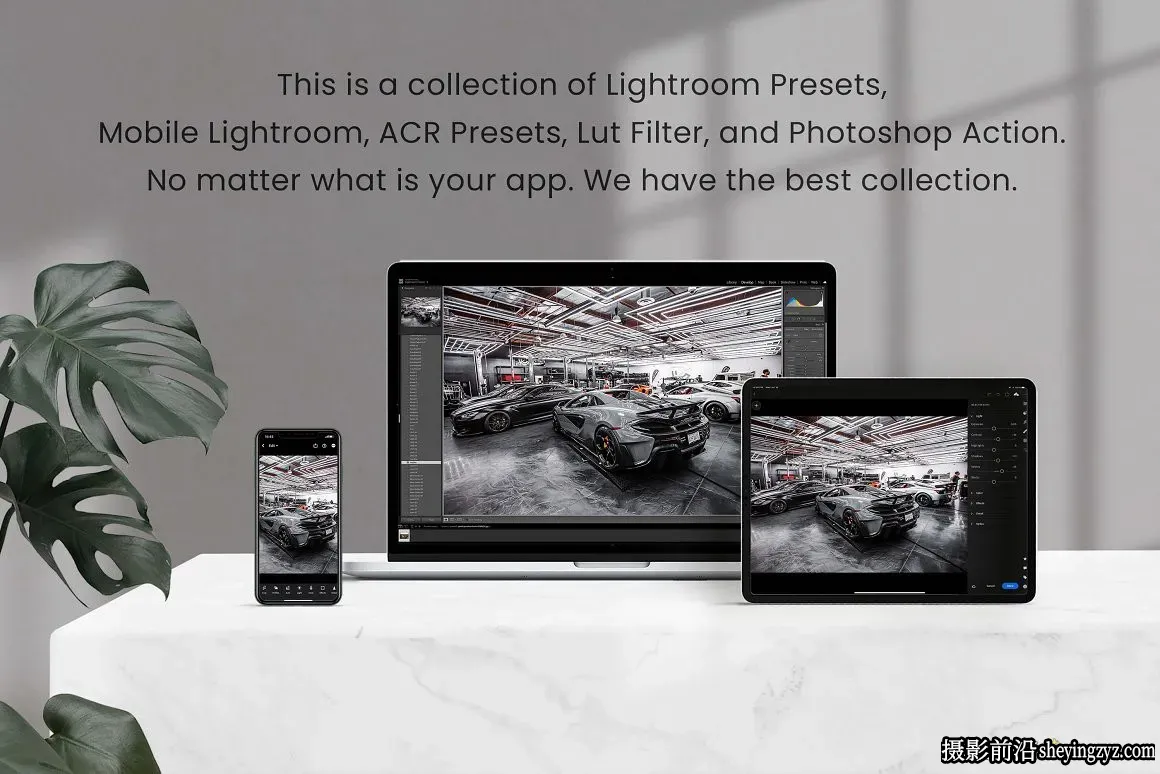 汽车赛车电影调色LR预设及LUT预设 Automotive Lightroom + LUTs