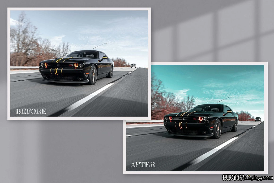 汽车赛车电影调色LR预设及LUT预设 Automotive Lightroom + LUTs