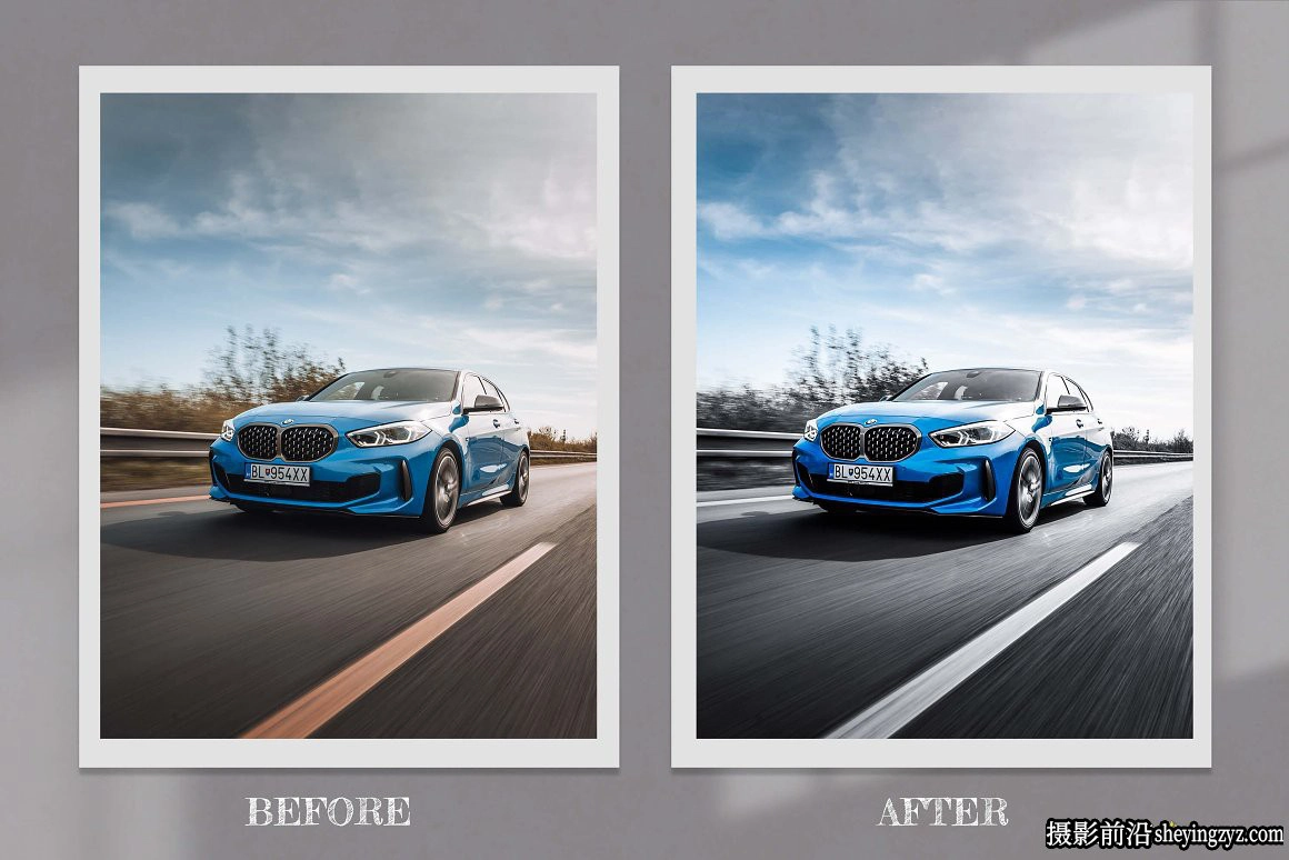 汽车赛车电影调色LR预设及LUT预设 Automotive Lightroom + LUTs