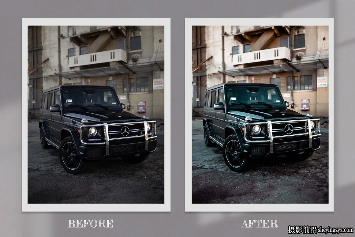 汽车赛车电影调色LR预设及LUT预设 Automotive Lightroom + LUTs