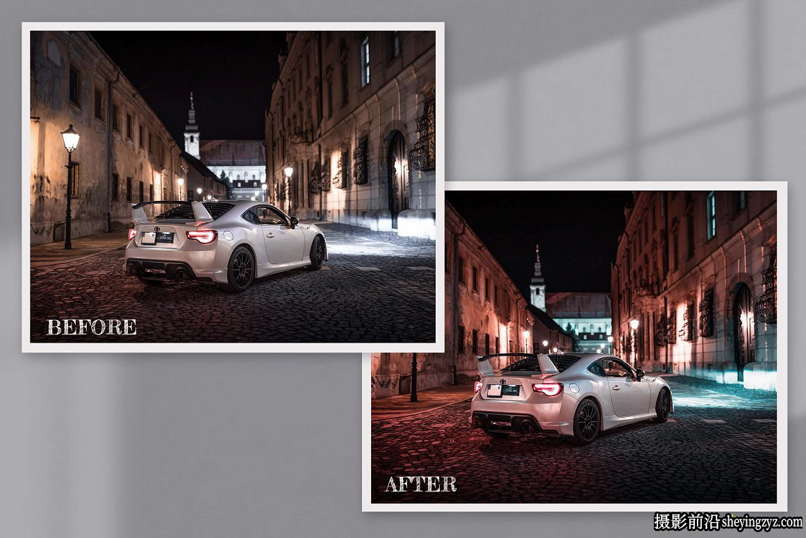 汽车赛车电影调色LR预设及LUT预设 Automotive Lightroom + LUTs
