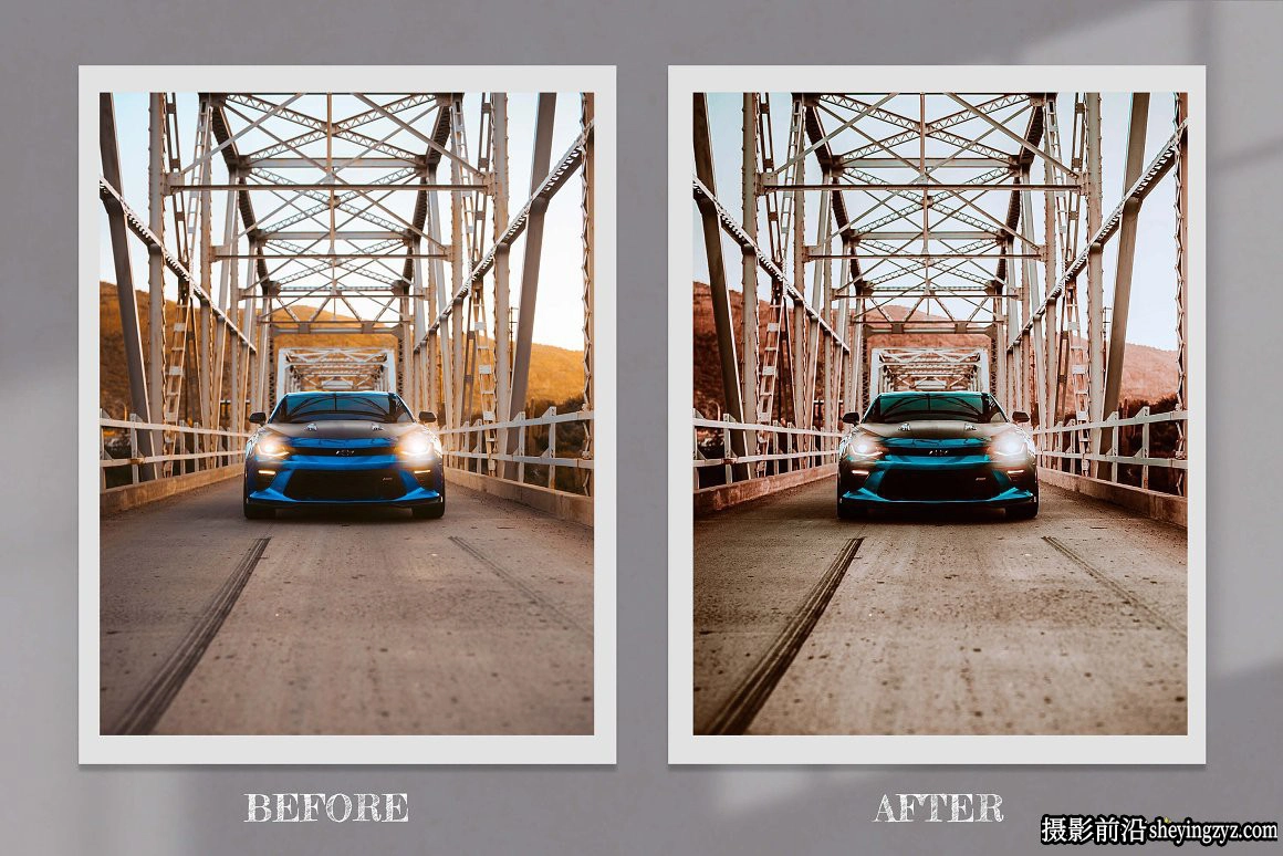 汽车赛车电影调色LR预设及LUT预设 Automotive Lightroom + LUTs