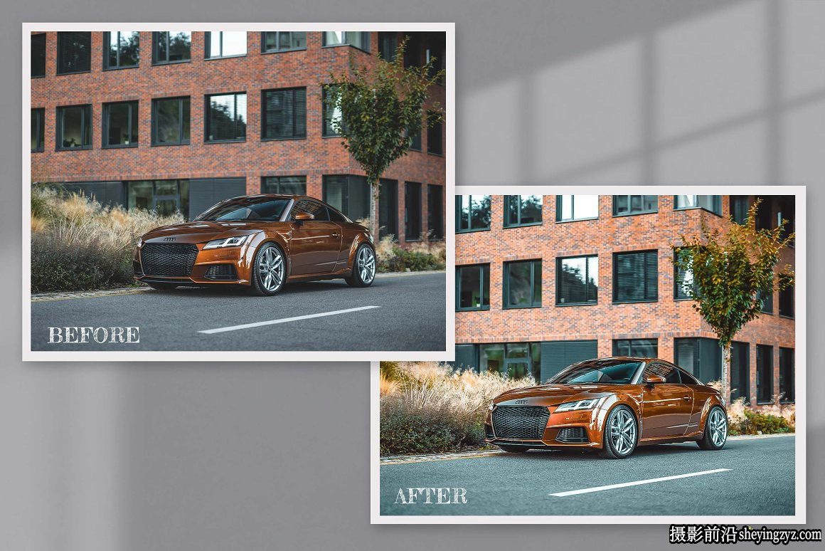 汽车赛车电影调色LR预设及LUT预设 Automotive Lightroom + LUTs