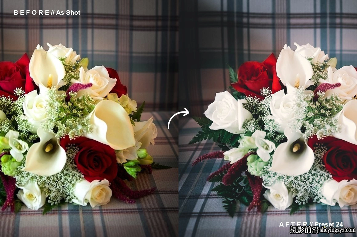 秋季电影婚礼人像调色Lightroom预设 30 Fall Wedding LR PS Presets