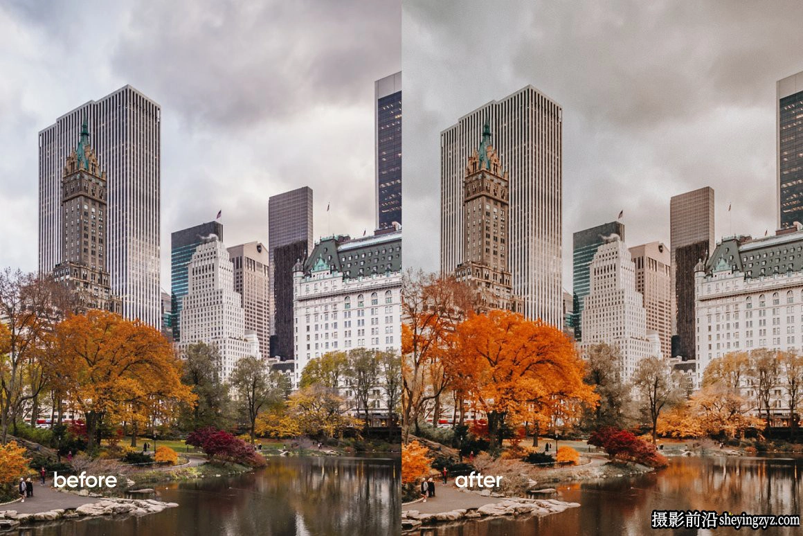 秋季旅拍电影风光色彩Lightroom预设 FALL LIGHTROOM PRESETS