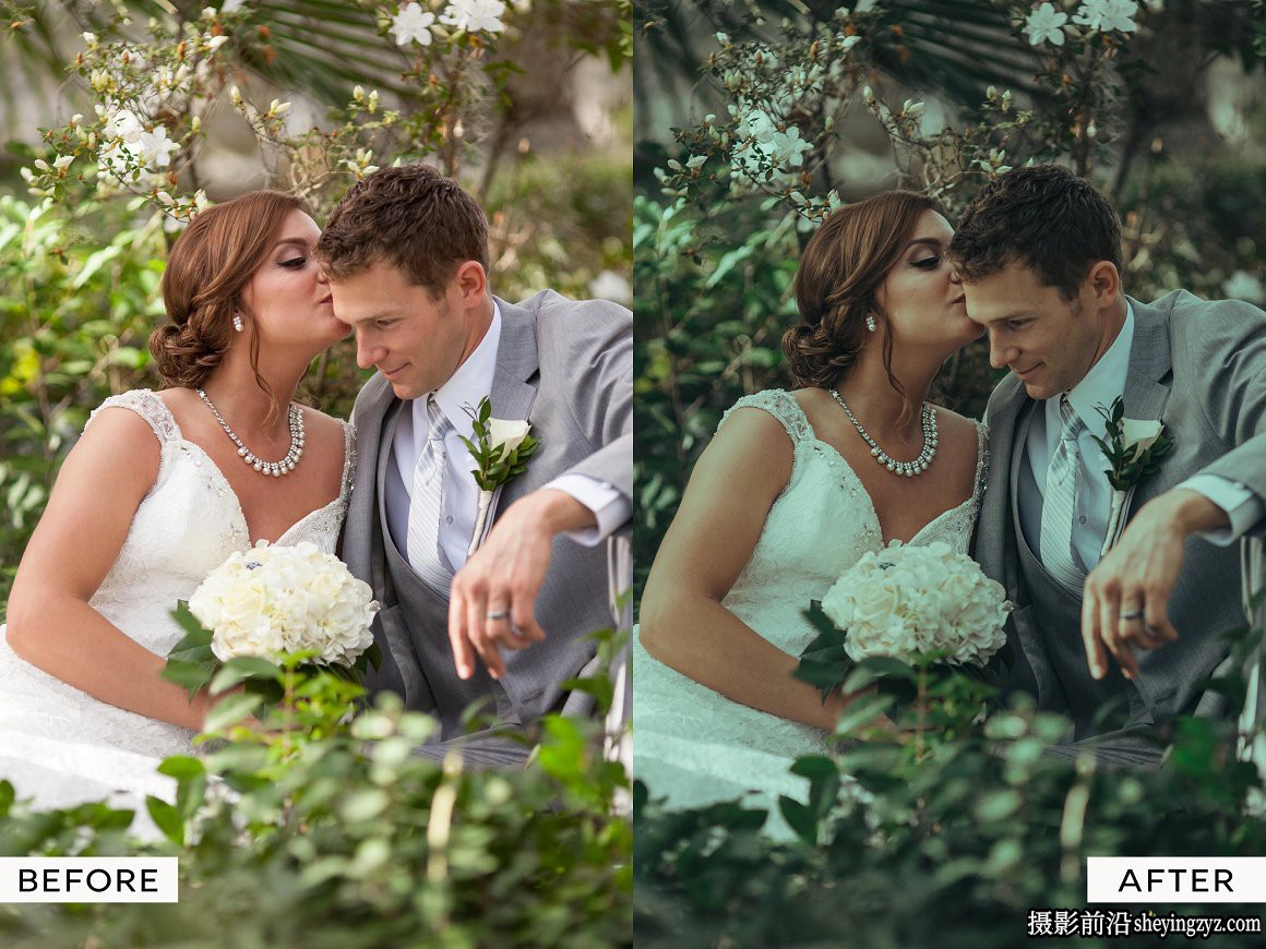 婚礼电影情绪人像调色LR预设 Moody Wedding Lightroom Presets