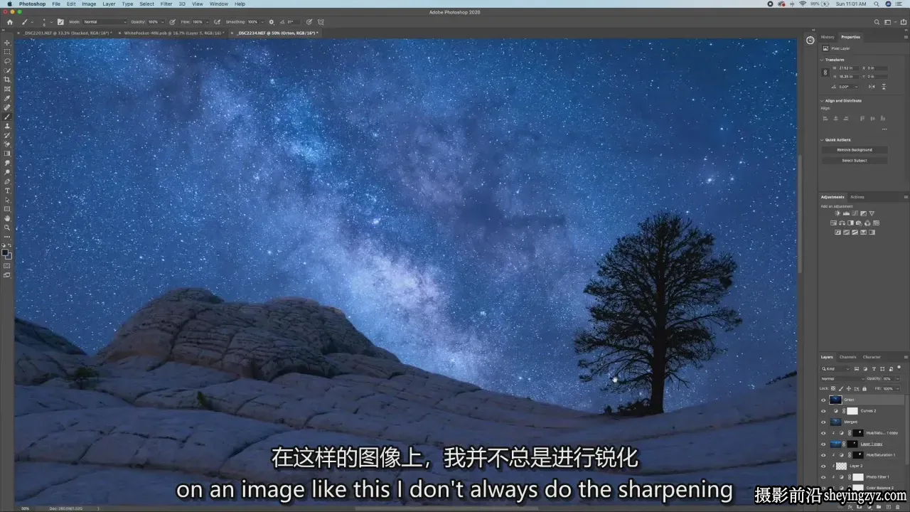 风光摄影师John Weatherby 专业风光摄影级后期在线教程-中英字幕