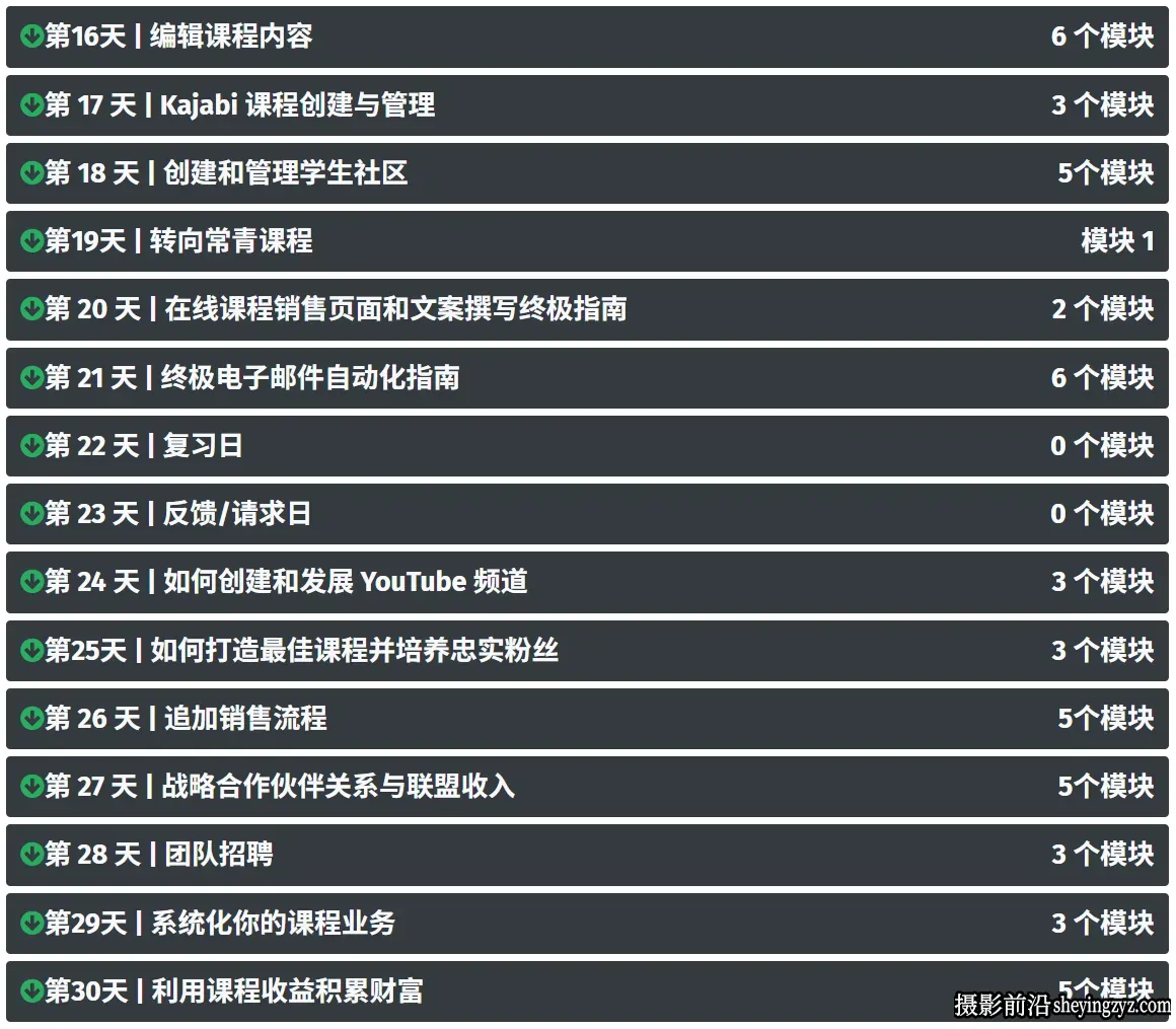 Paul Xavier–30天精通社交媒体视频拍摄剪辑发布教程-中英字幕