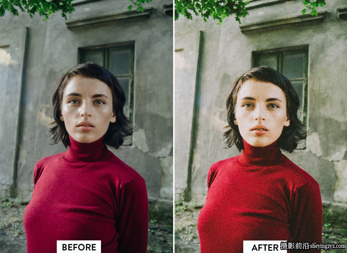 柯达400电影胶片人像R预设 Analog Retro Kodak Portra 400 Presets