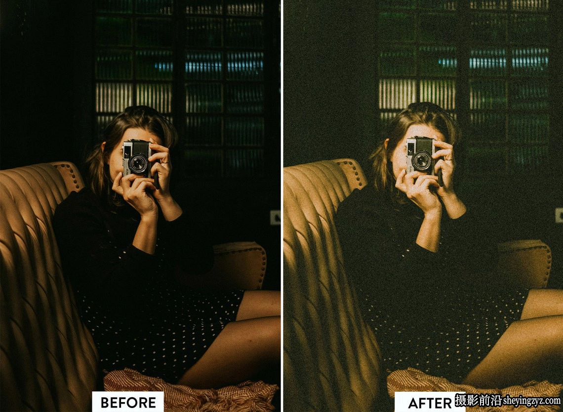 柯达400电影胶片人像R预设 Analog Retro Kodak Portra 400 Presets