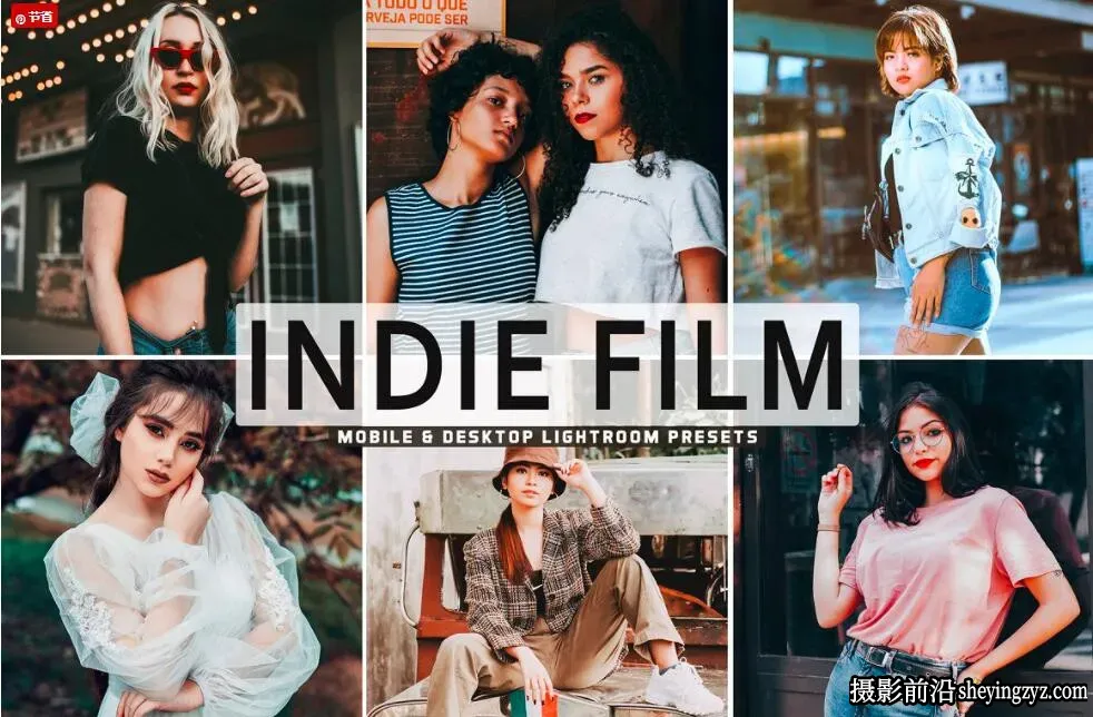 及时电影人像调色LR预设手机调色滤镜 Indie Film Lightroom Presets