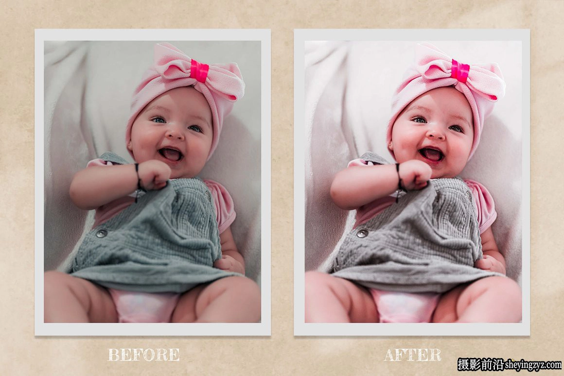 儿童明亮轻盈色彩LR预设及LUT预设 Baby Lightroom Photoshop LUTs