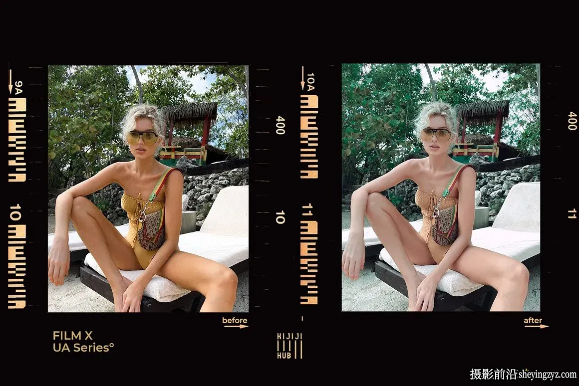 富士胶片X系列电影胶卷LR预设 KijijiHub Film X UA Series Presets
