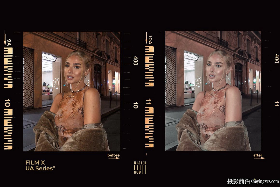 富士胶片X系列电影胶卷LR预设 KijijiHub Film X UA Series Presets