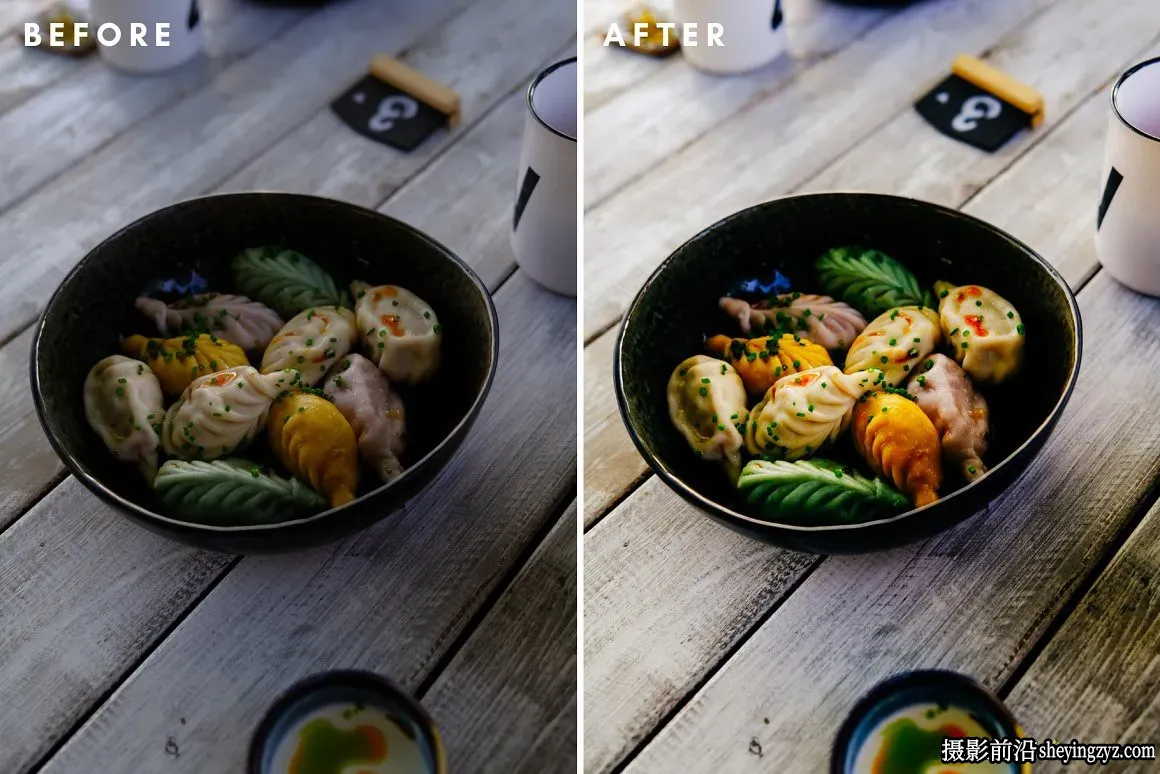10种美食调色效果LR预设手机调色滤镜  Foody Lightroom Presets