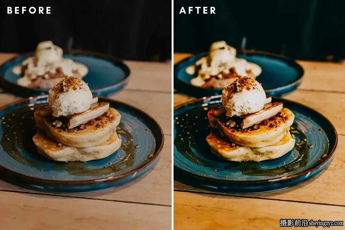 10种美食调色效果LR预设手机调色滤镜  Foody Lightroom Presets