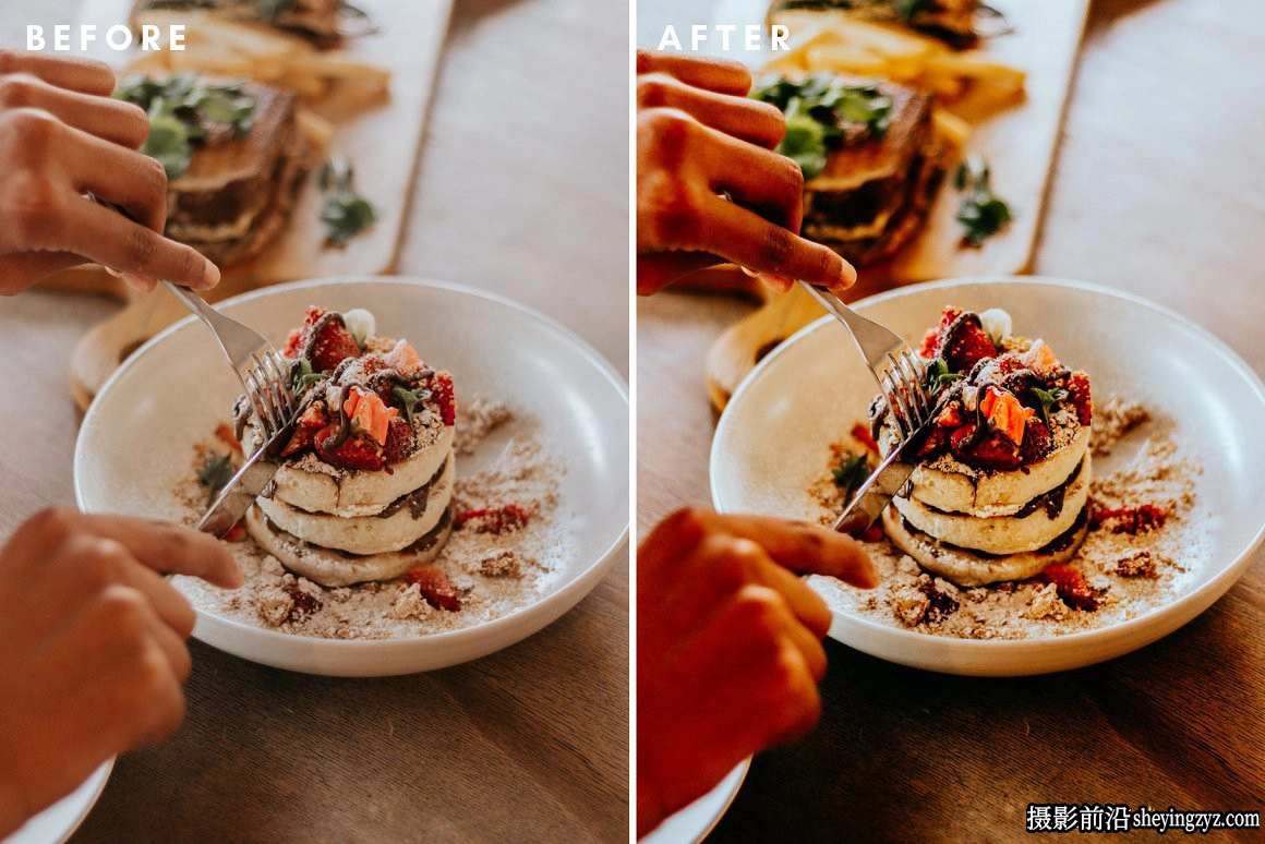 10种美食调色效果LR预设手机调色滤镜  Foody Lightroom Presets