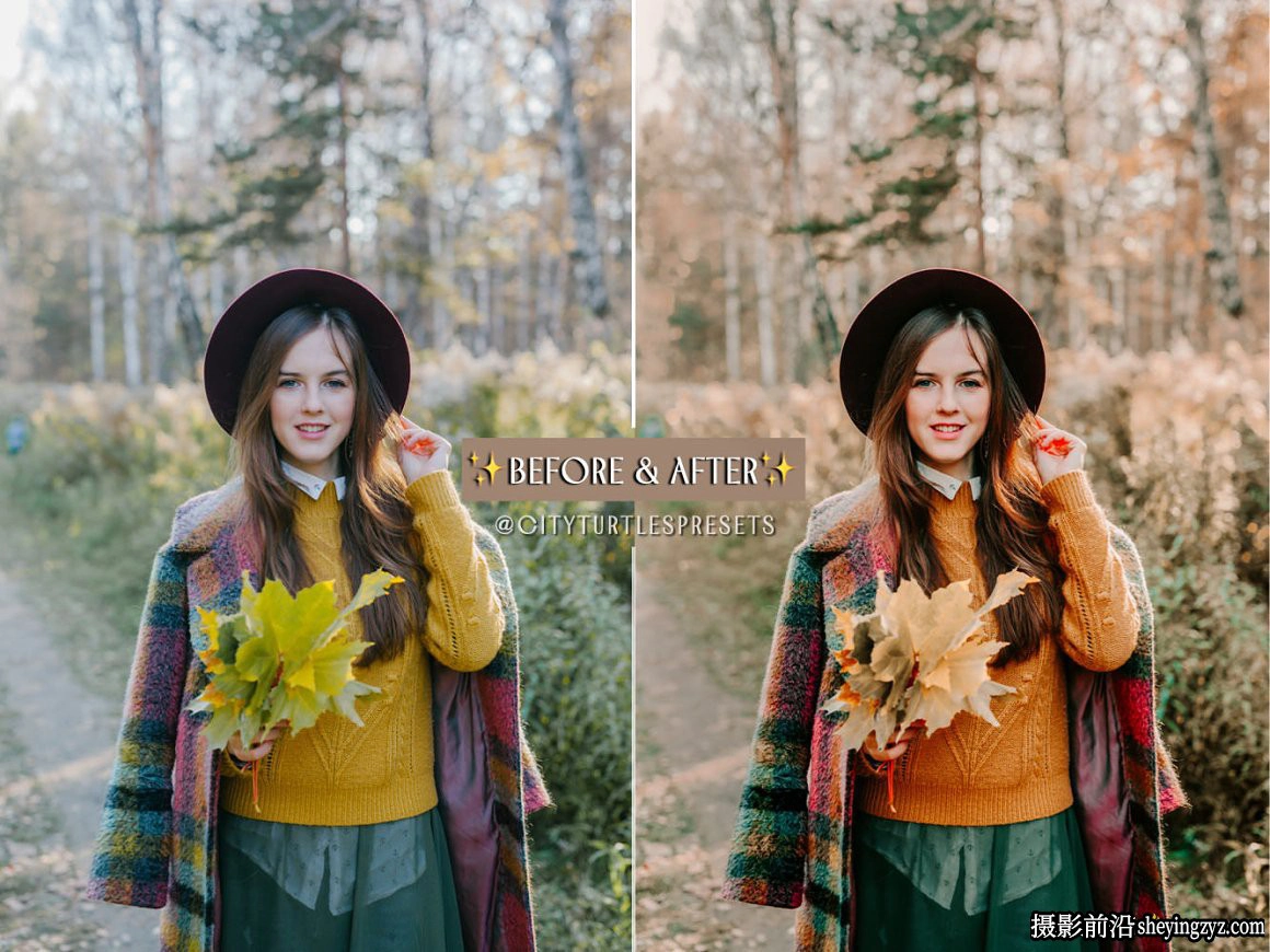 乡村秋季电影人像LR预设手机滤镜 Rustic Fall Lightroom Presets