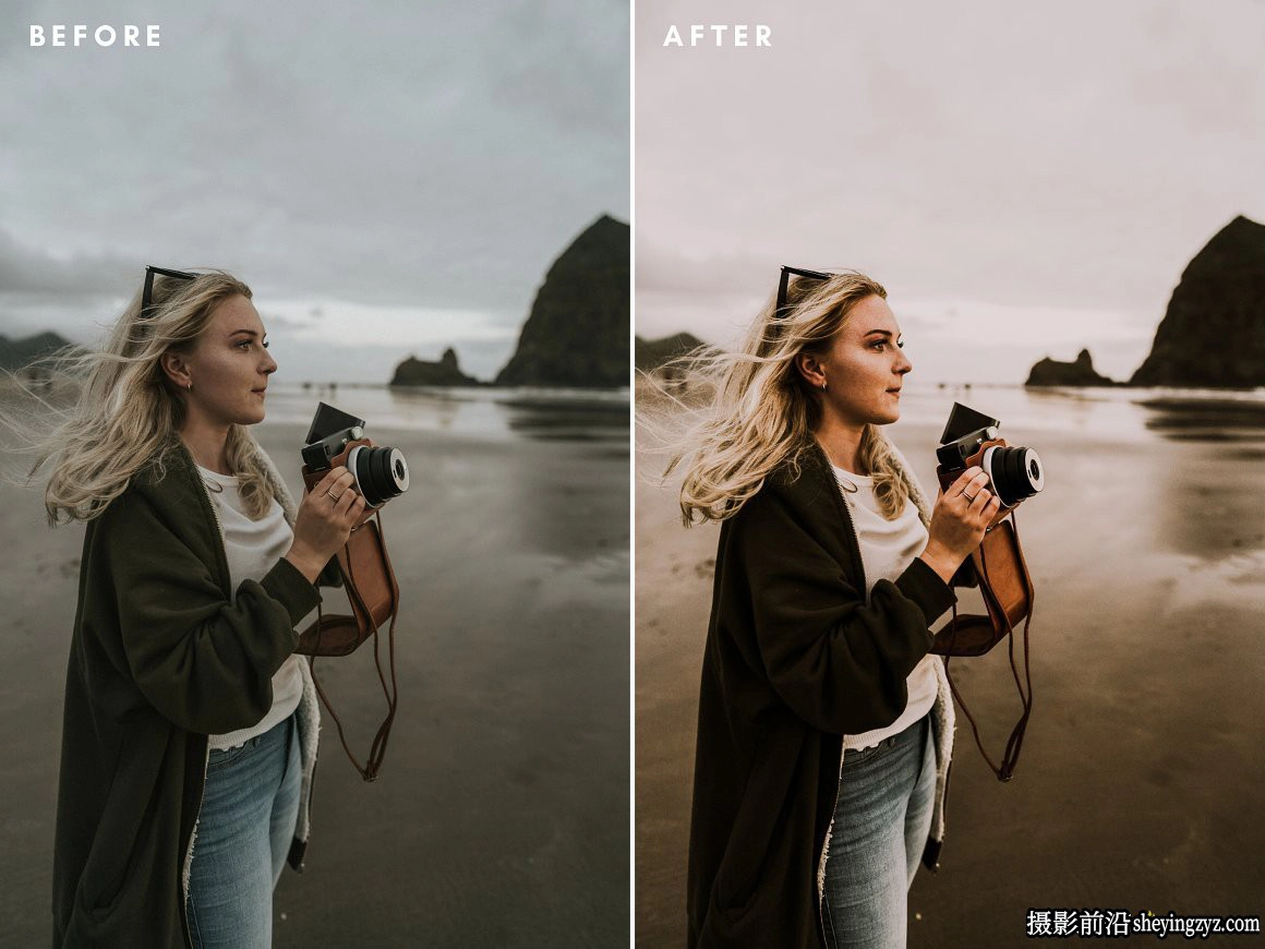 咖啡色复古人像电影胶片LR预设手机滤镜 Coffee Lightroom Presets