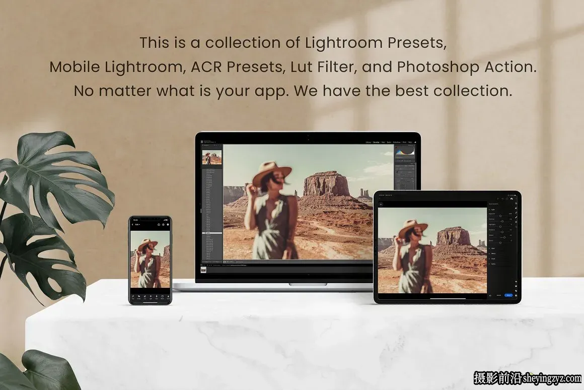 波西米亚风情电影胶片LR预设手机调色滤镜 Western Photo Presets