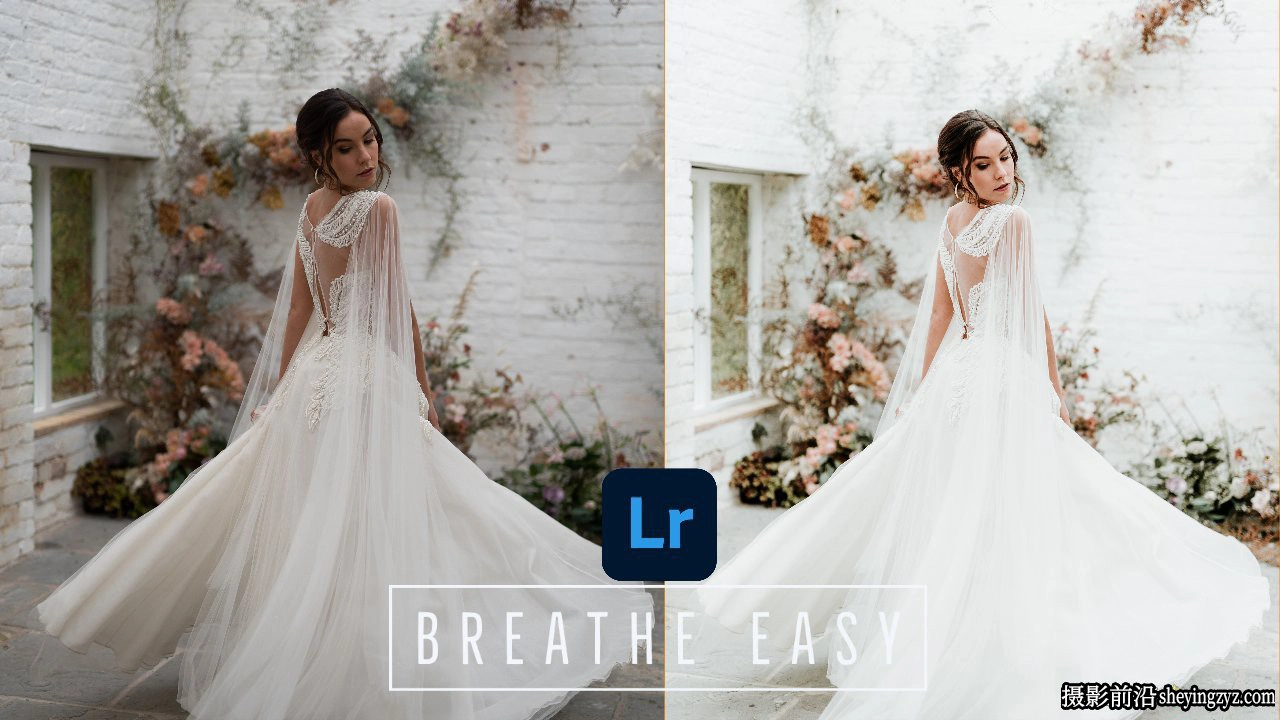高端婚礼人像后期调色LR预设 RC Lightroom Preset 附视频教程