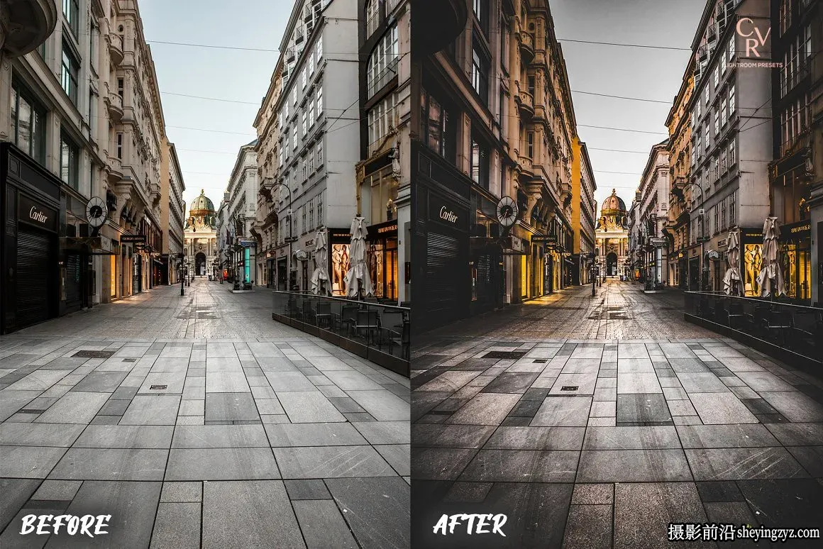 城市街拍黑金胶片LR预设手机滤镜 Black Yellow Lightroom Presets
