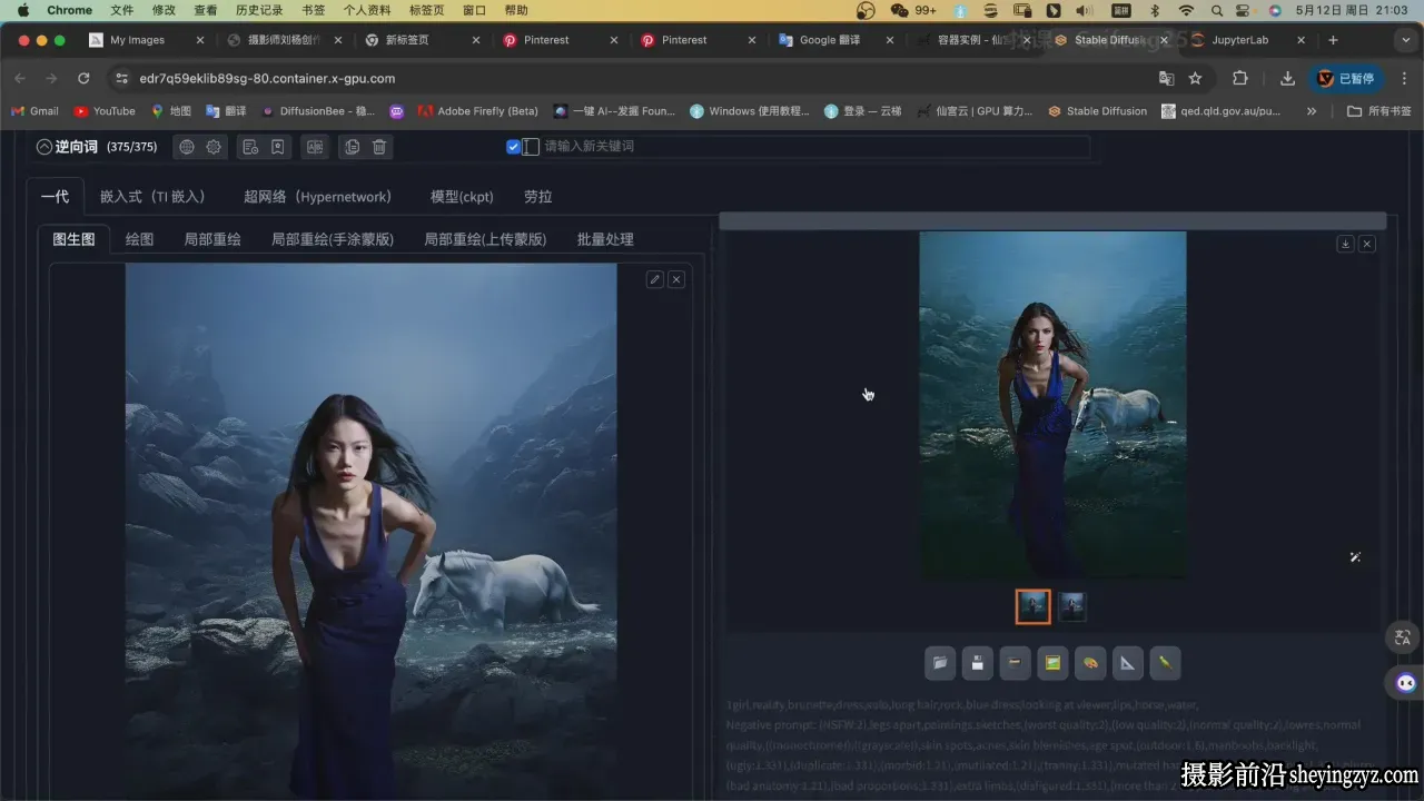 刘杨灵动2024年AI结合摄影训练营第三期 MJ+SD+PS中文课程