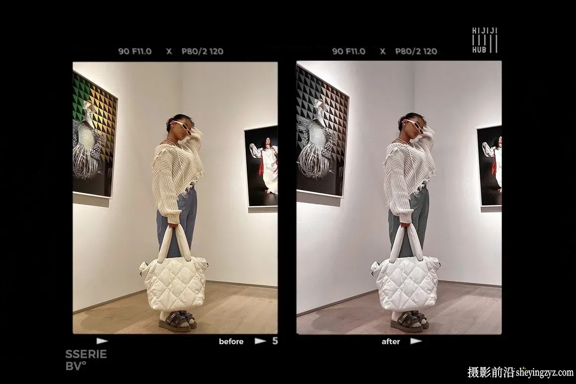 高级通透灰色调人像LR预设 KijijiHub SSERIE BV Lightroom Presets