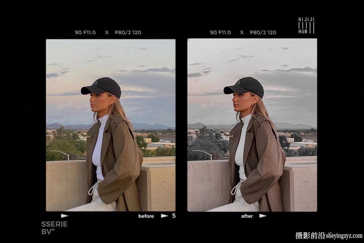 高级通透灰色调人像LR预设 KijijiHub SSERIE BV Lightroom Presets