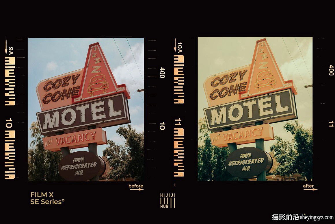 富士X系列电影仿真胶片LR预设 KijijiHub Film X SE Series Presets