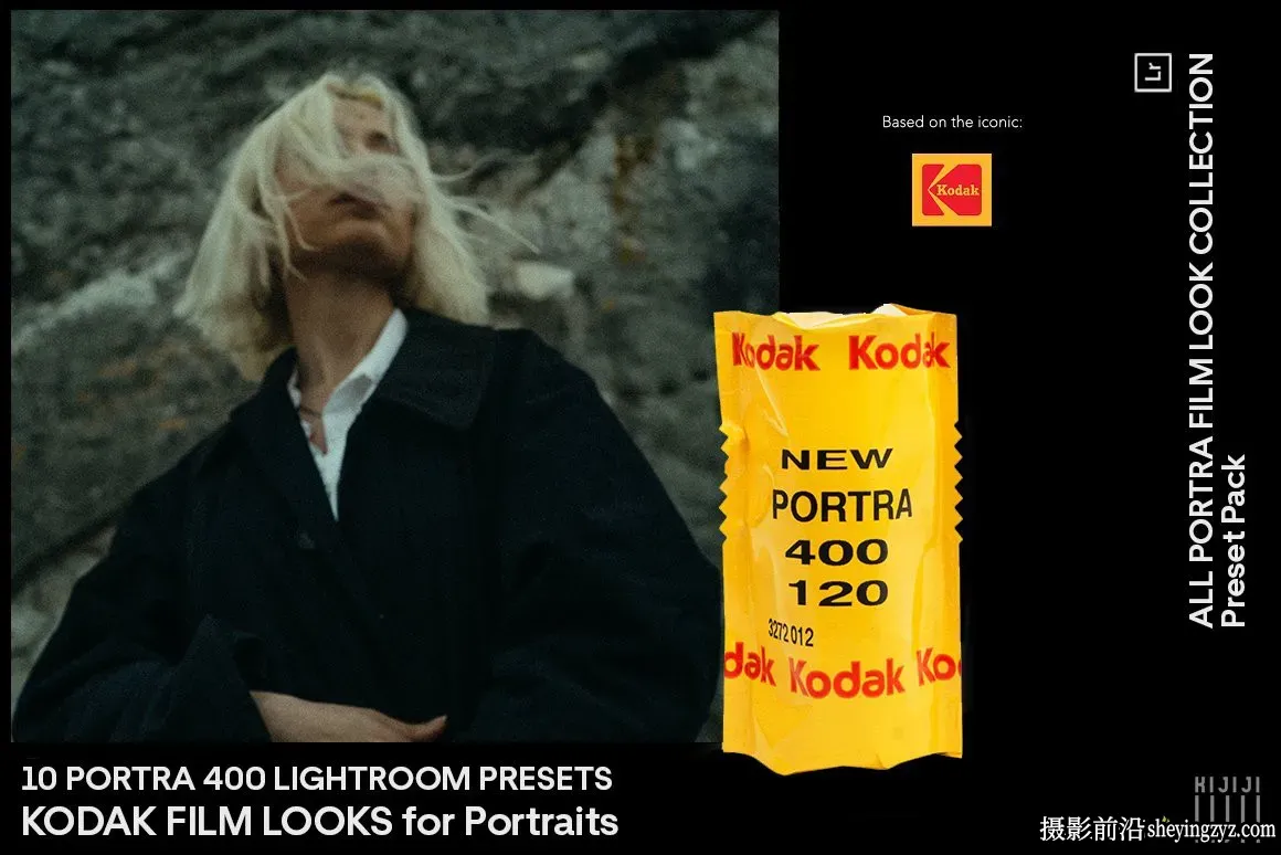 柯达仿真400胶片LR预设 KijijiHub Kodak Film Looks for Portraits