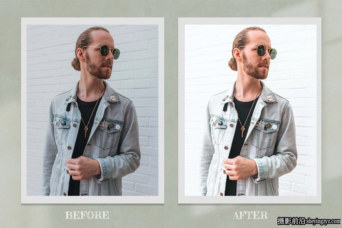 时尚男性人像摄影调色LR预设LUT预设  Fashion Men Lightroom LUTs