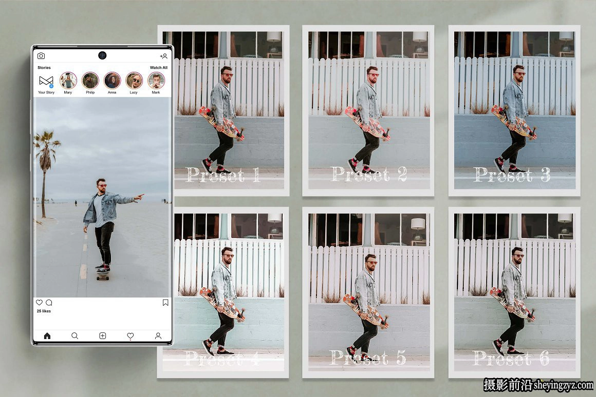 时尚男性人像摄影调色LR预设LUT预设  Fashion Men Lightroom LUTs