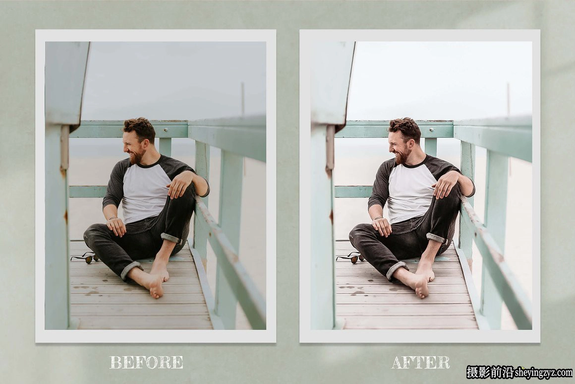 时尚男性人像摄影调色LR预设LUT预设  Fashion Men Lightroom LUTs