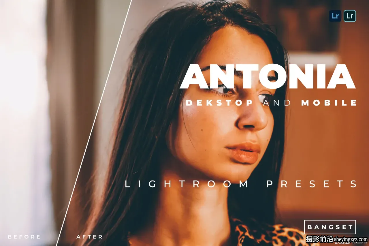 复古温暖电影人像LR预设手机调色滤镜 Antonia Lightroom Preset