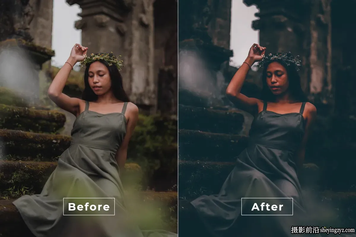 复古温暖电影人像LR预设手机调色滤镜 Antonia Lightroom Preset