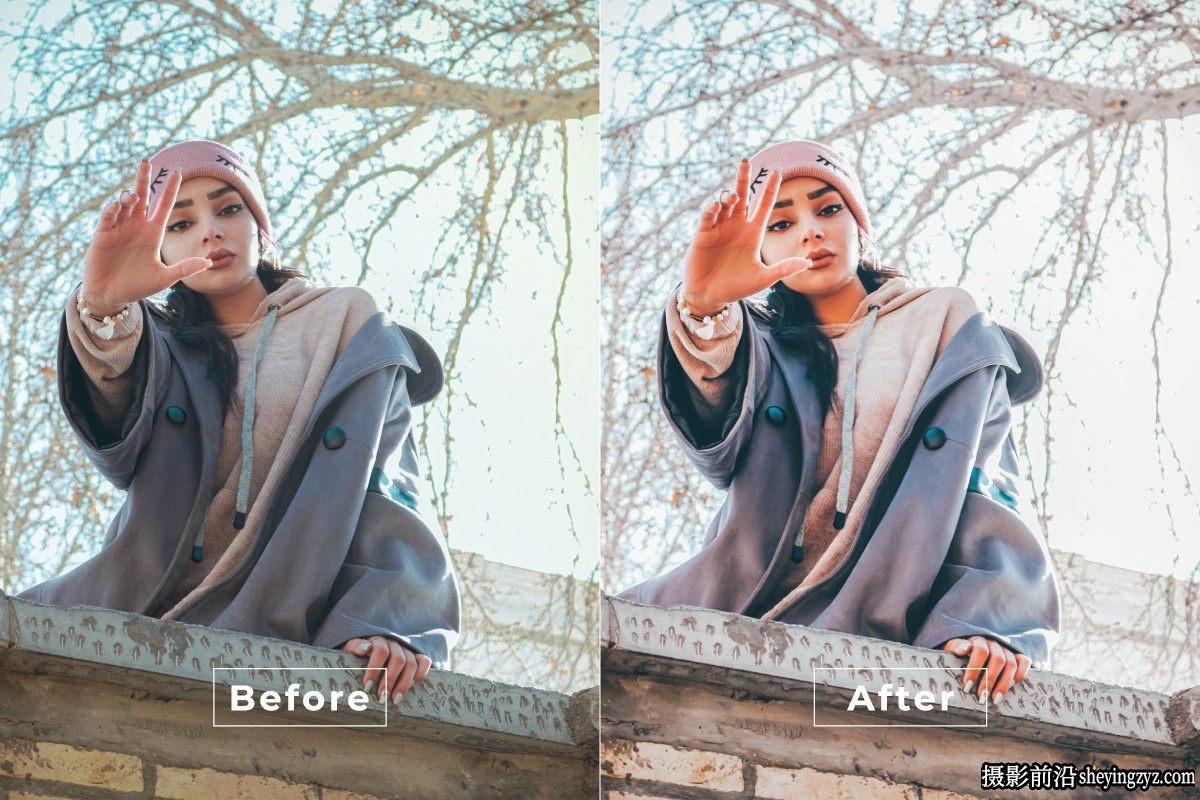 复古温暖电影人像LR预设手机调色滤镜 Antonia Lightroom Preset