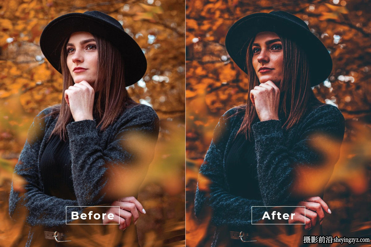 复古温暖电影人像LR预设手机调色滤镜 Antonia Lightroom Preset