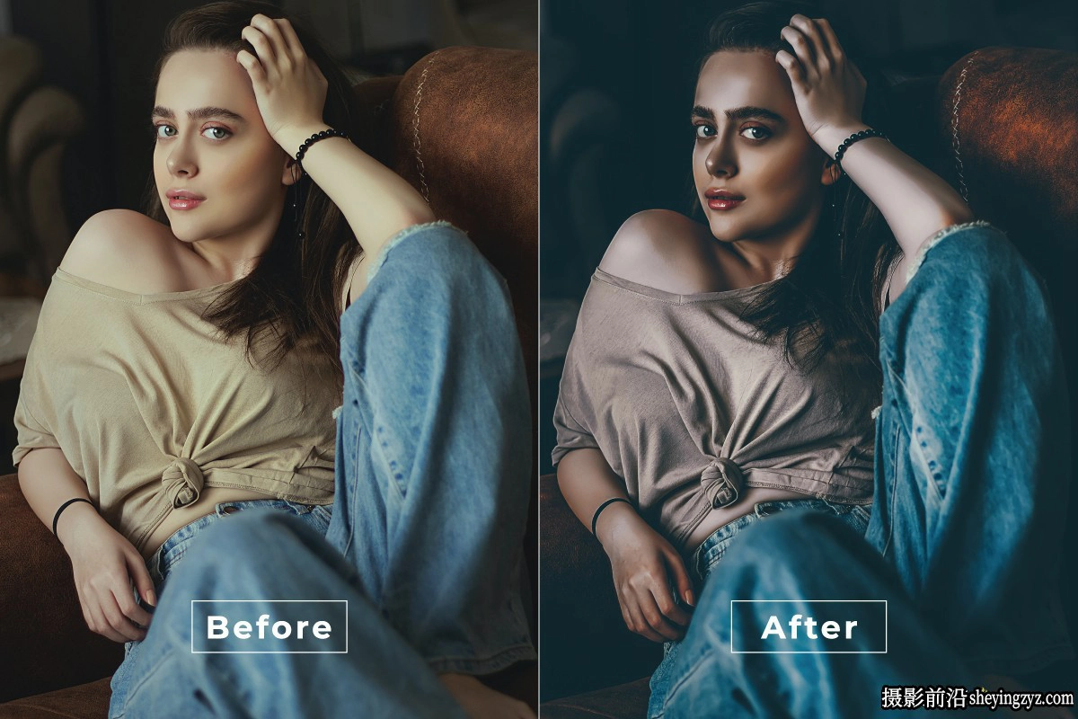 复古温暖电影人像LR预设手机调色滤镜 Antonia Lightroom Preset